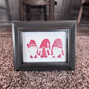 Festive Gnome Framed Art